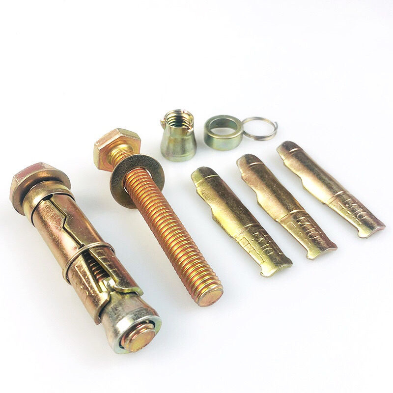 Fix shield Anchor bolt also known as through bolt and fixing bolt. And it is Suitable for medium-weight and heavy fixings in concrete, solid brick and natural stone. Whereas the long thread of a through bolt is suited for distance installations in which the object to be fastened is away from the base.