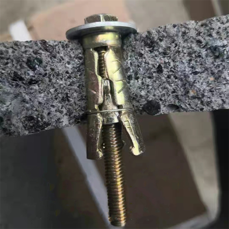 Fix shield Anchor bolt also known as through bolt and fixing bolt. And it is Suitable for medium-weight and heavy fixings in concrete, solid brick and natural stone. Whereas the long thread of a through bolt is suited for distance installations in which the object to be fastened is away from the base.