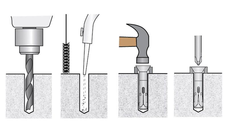 Metal Frame Anchor Bolt