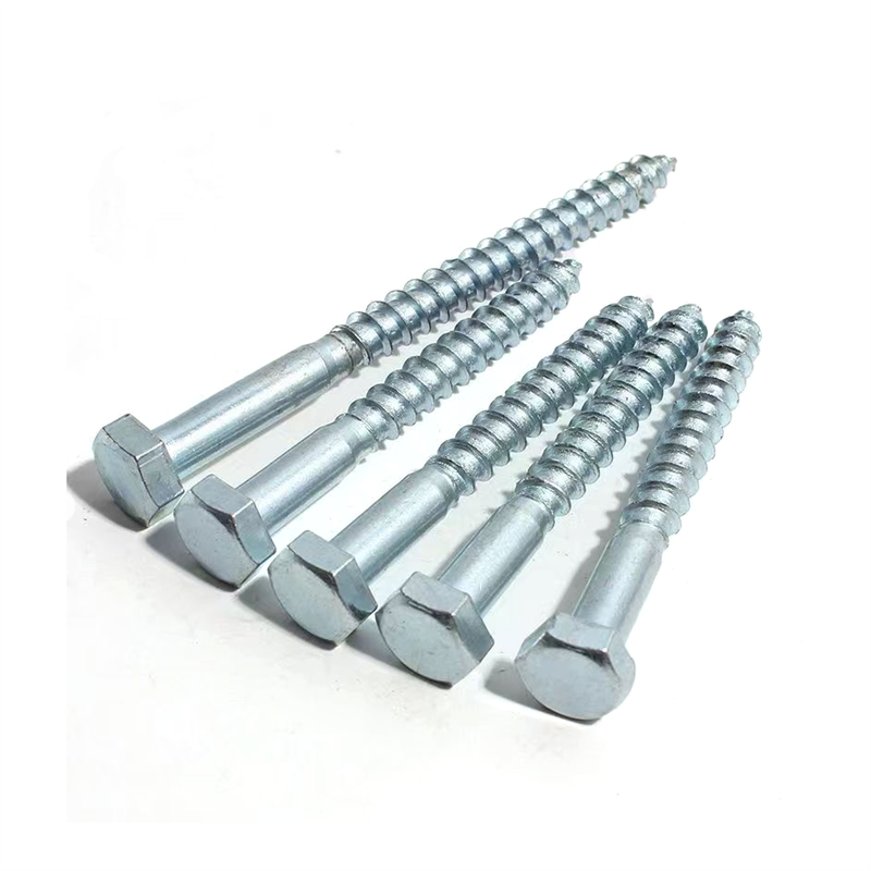 Din571 Galvanized Hex Head Wood Screws