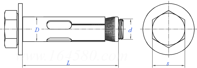 Hex Bolt Sleeve Anchor