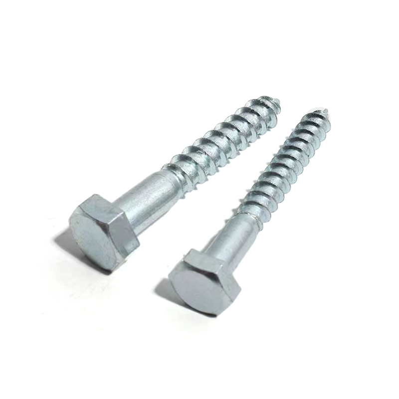 Din571 Galvanized Hex Head Wood Screws